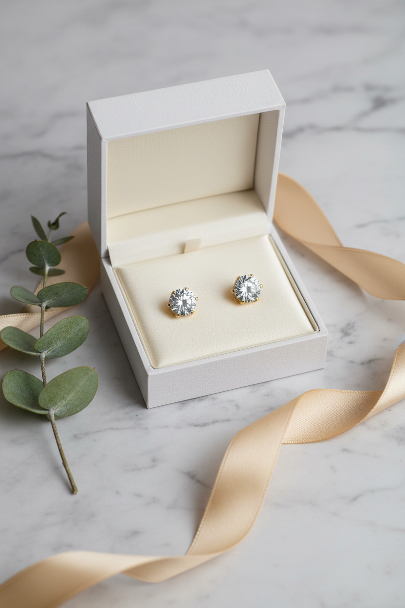 Swarovski Earrings Gift Box